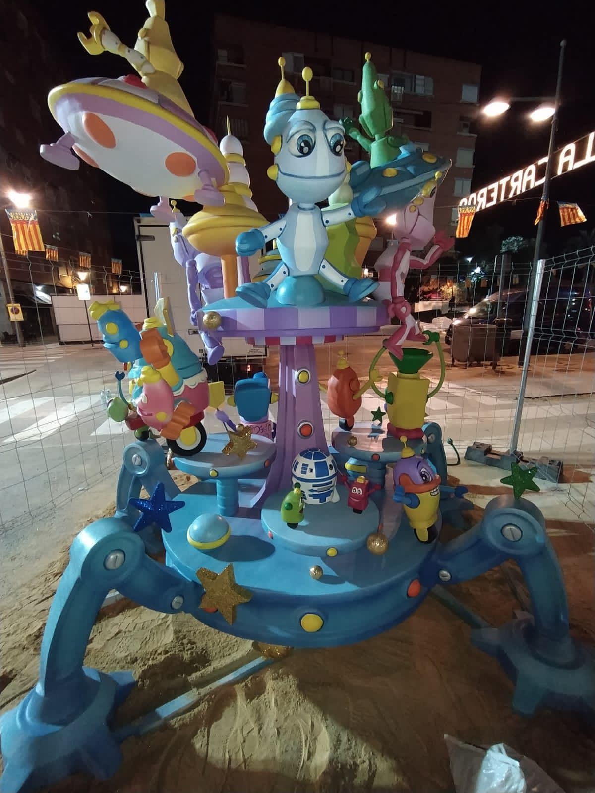 Estas son las fallas plantadas por artistas alicantinos