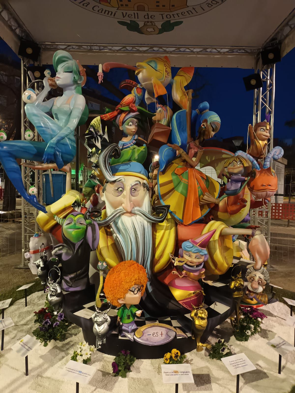 Estas son las fallas plantadas por artistas alicantinos