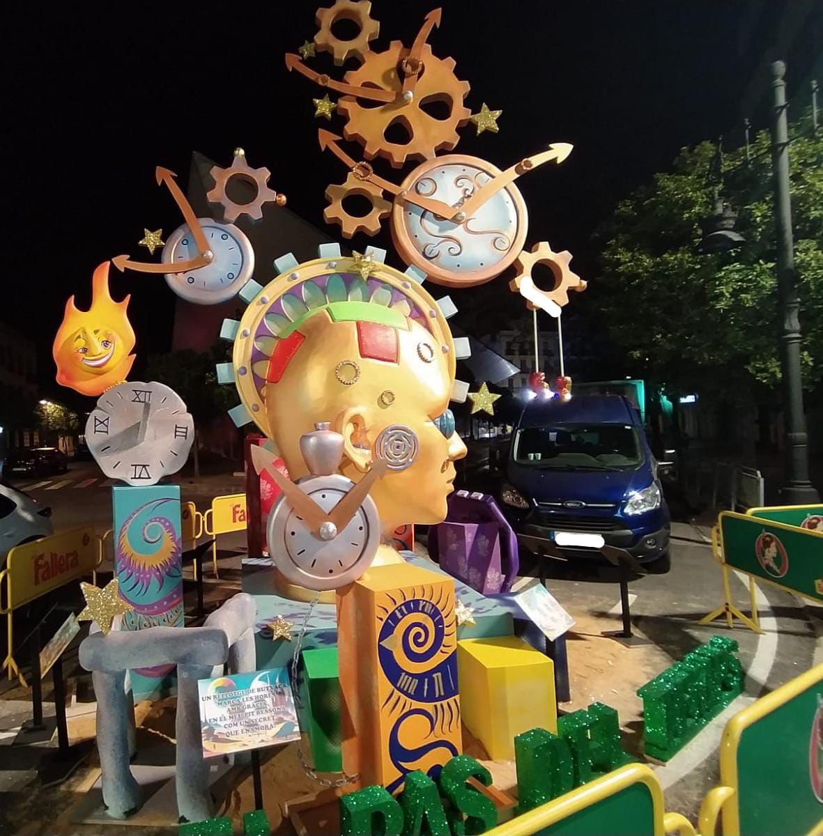 Estas son las fallas plantadas por artistas alicantinos