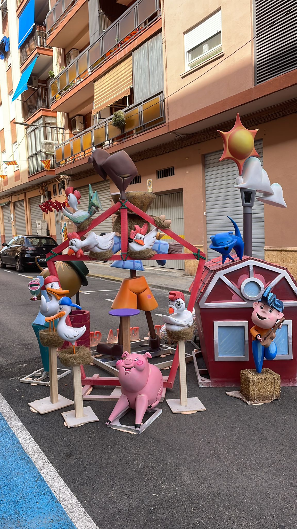 Estas son las fallas plantadas por artistas alicantinos