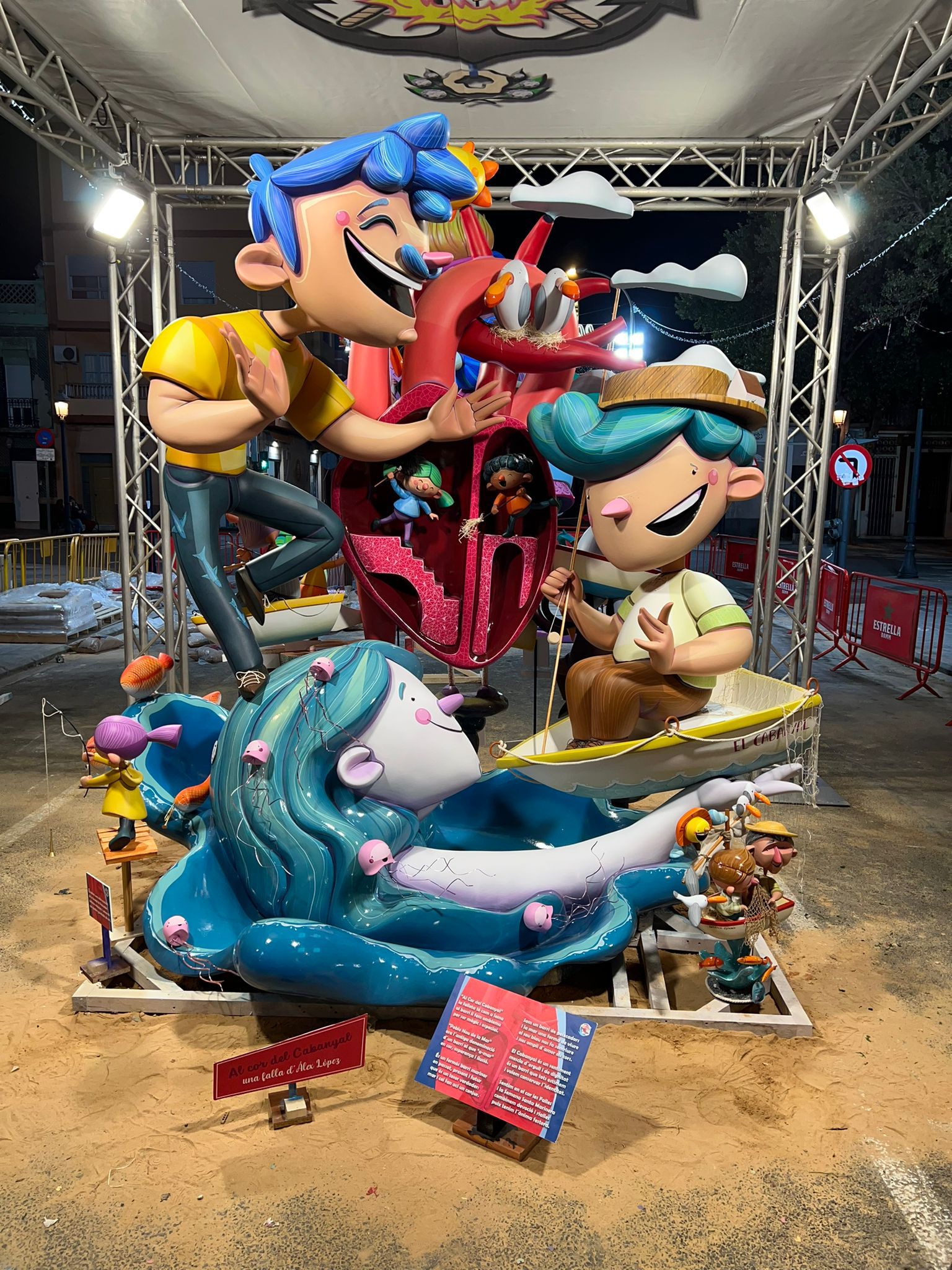 Estas son las fallas plantadas por artistas alicantinos