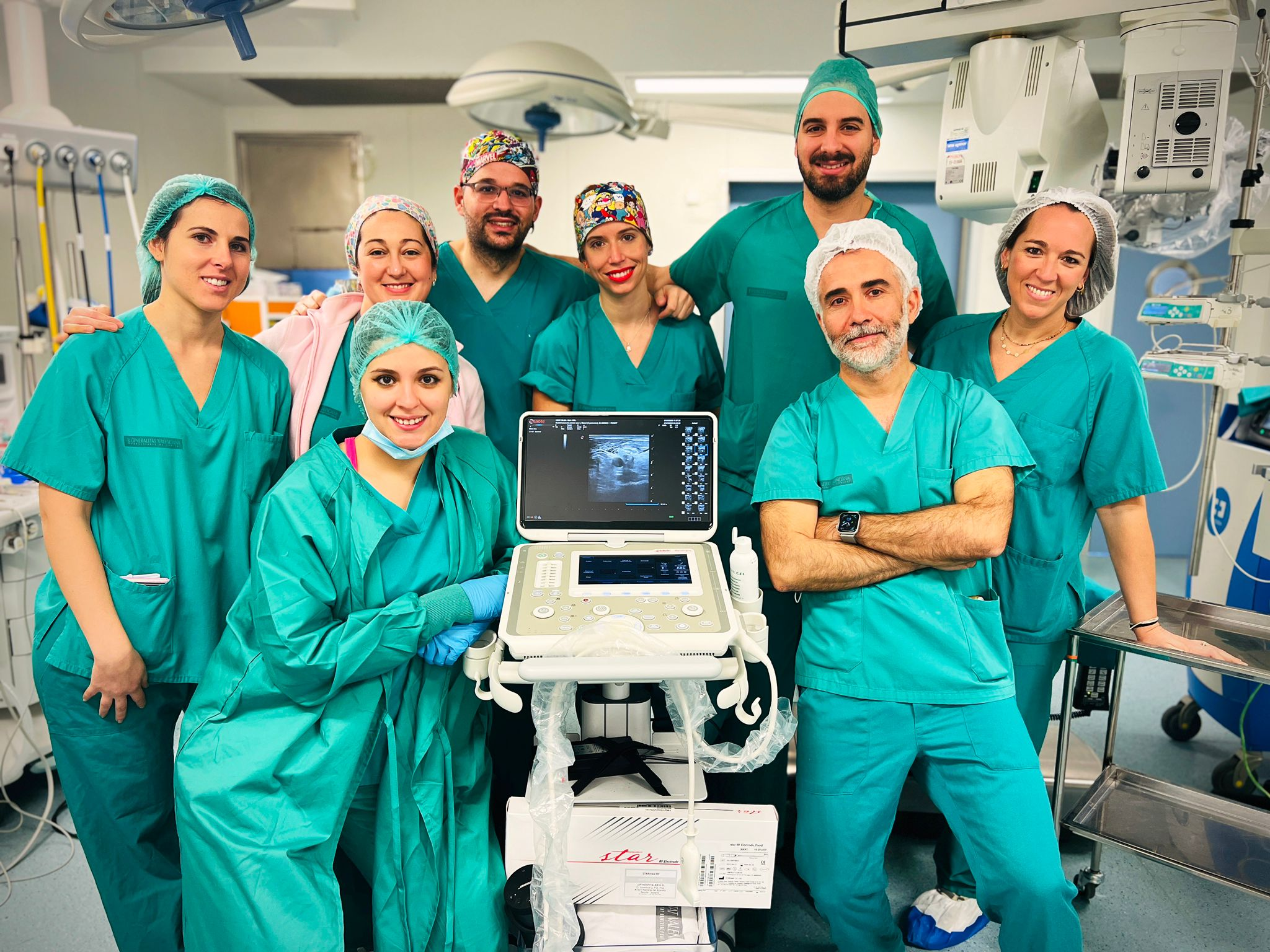 Equipo médico de Elda.