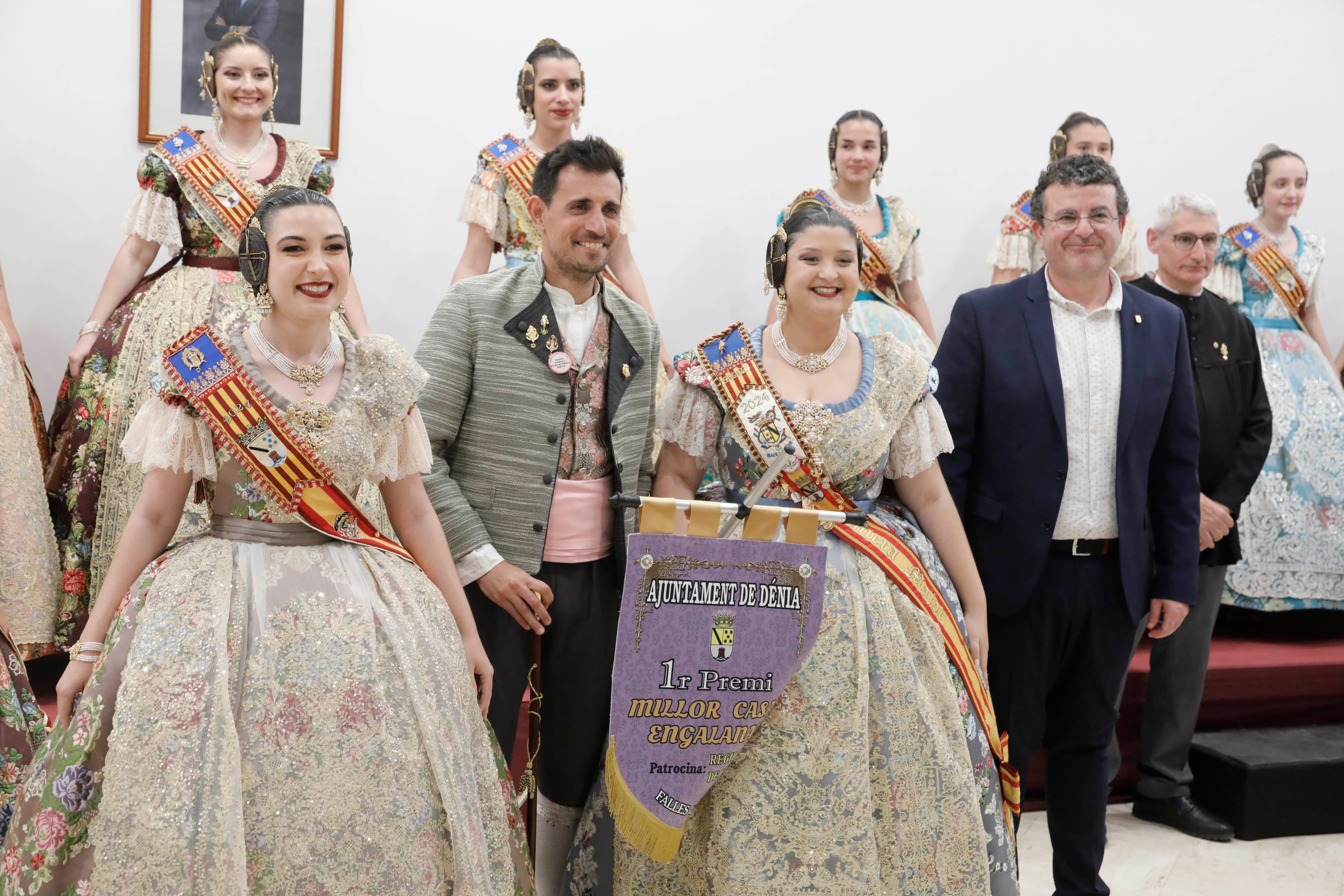 Entrega de los premios de las Fallas de Dénia
