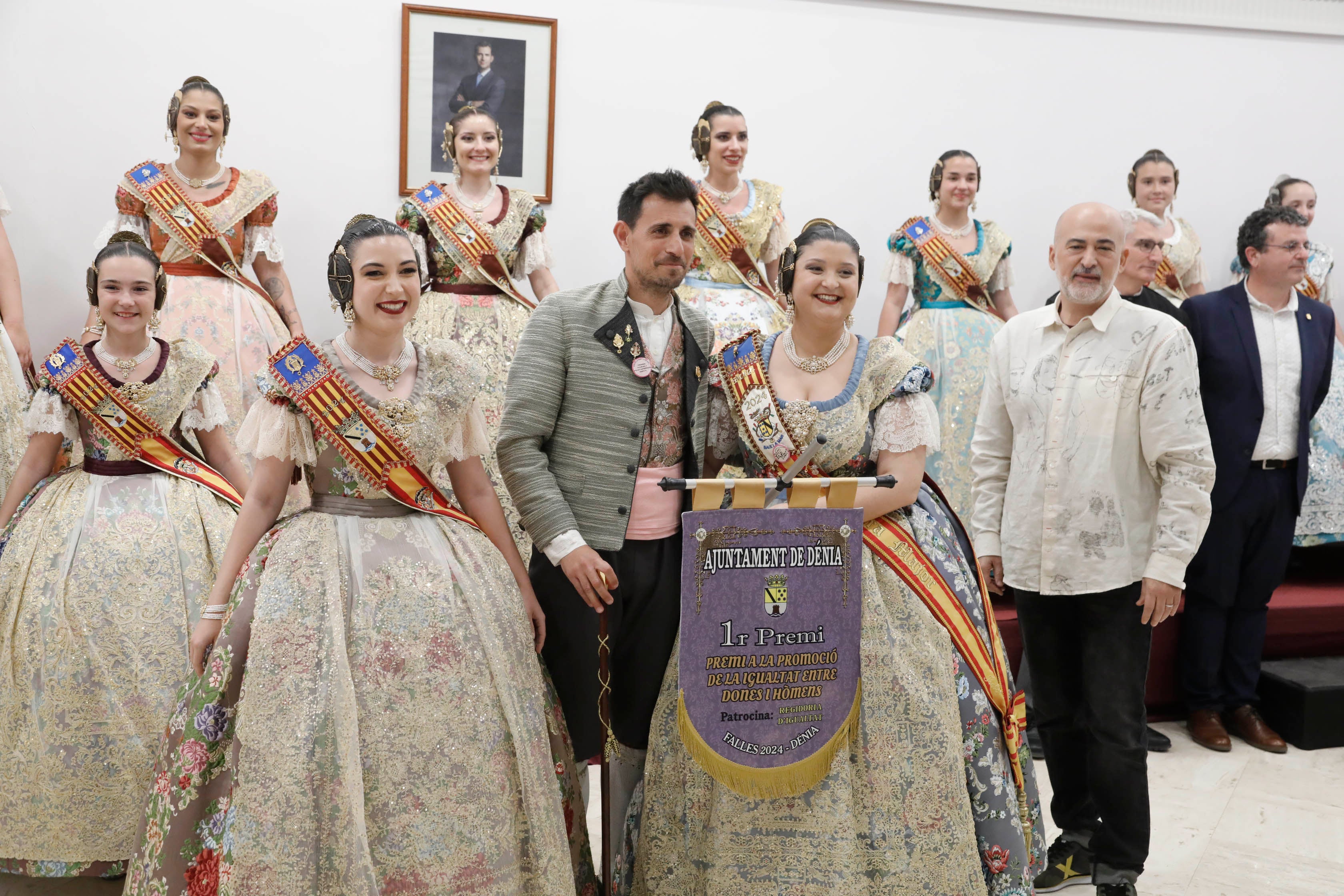 Entrega de los premios de las Fallas de Dénia