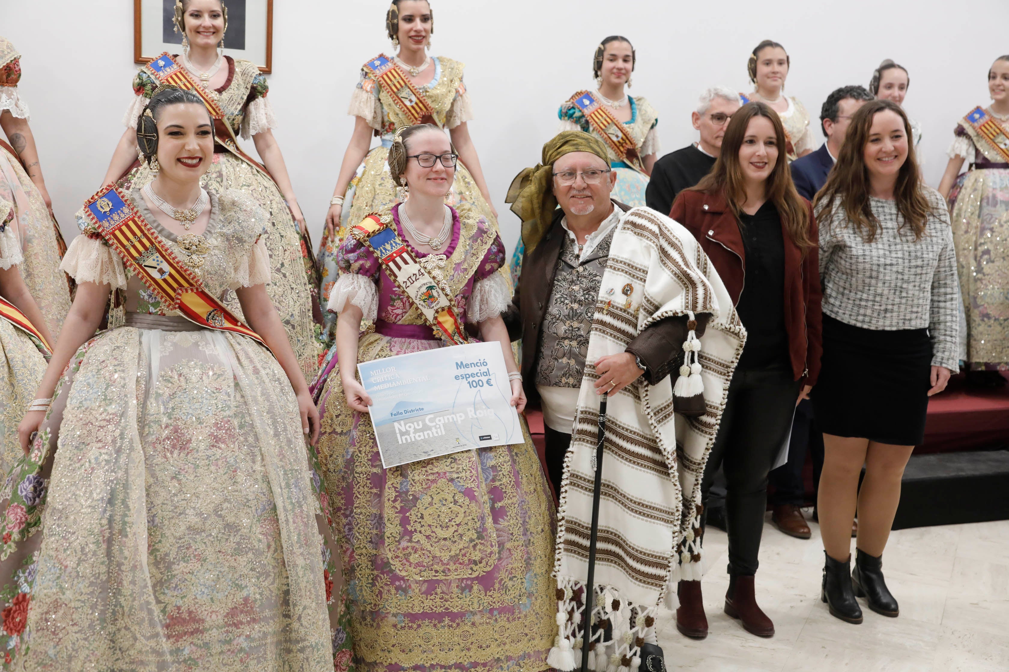 Entrega de los premios de las Fallas de Dénia