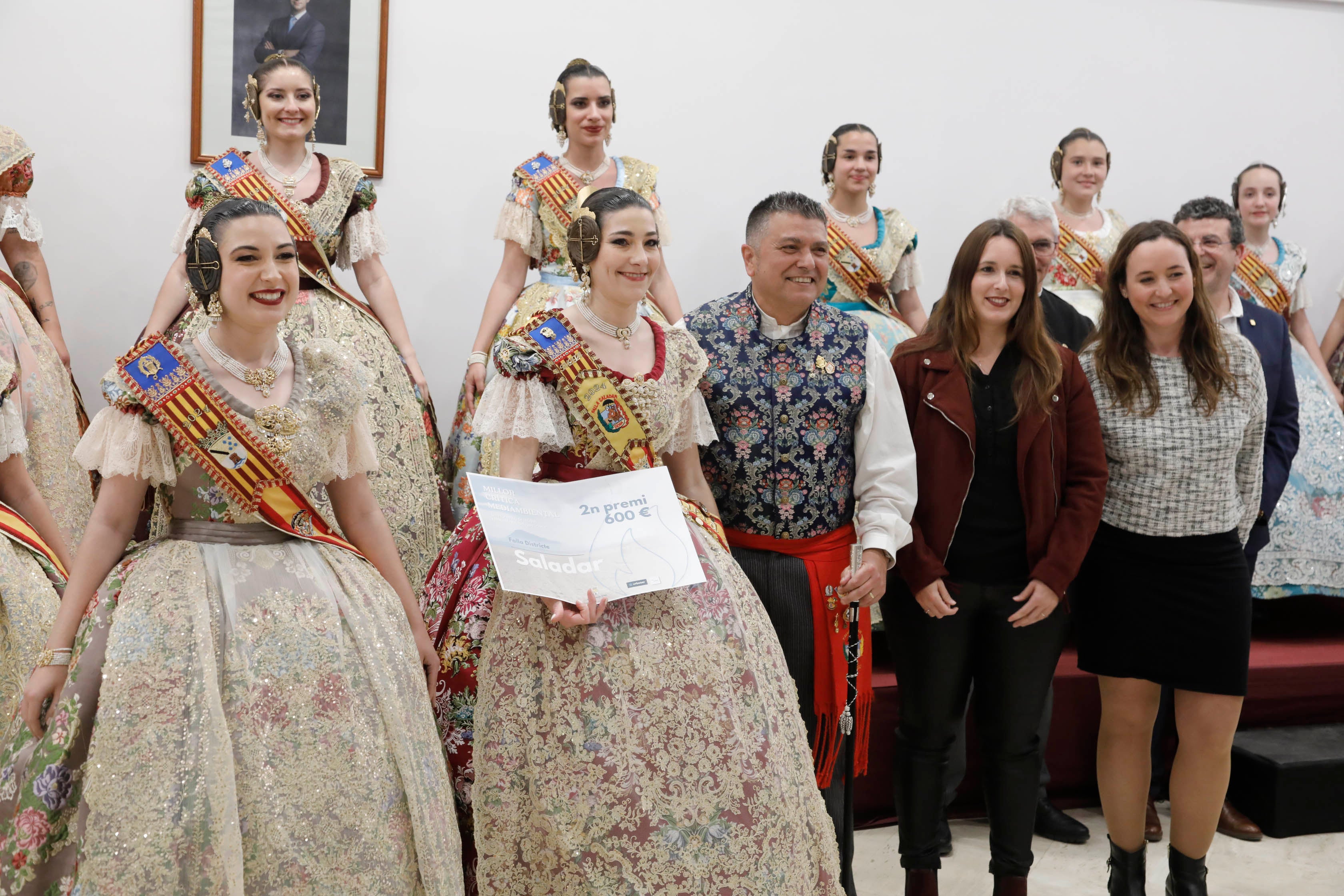 Entrega de los premios de las Fallas de Dénia