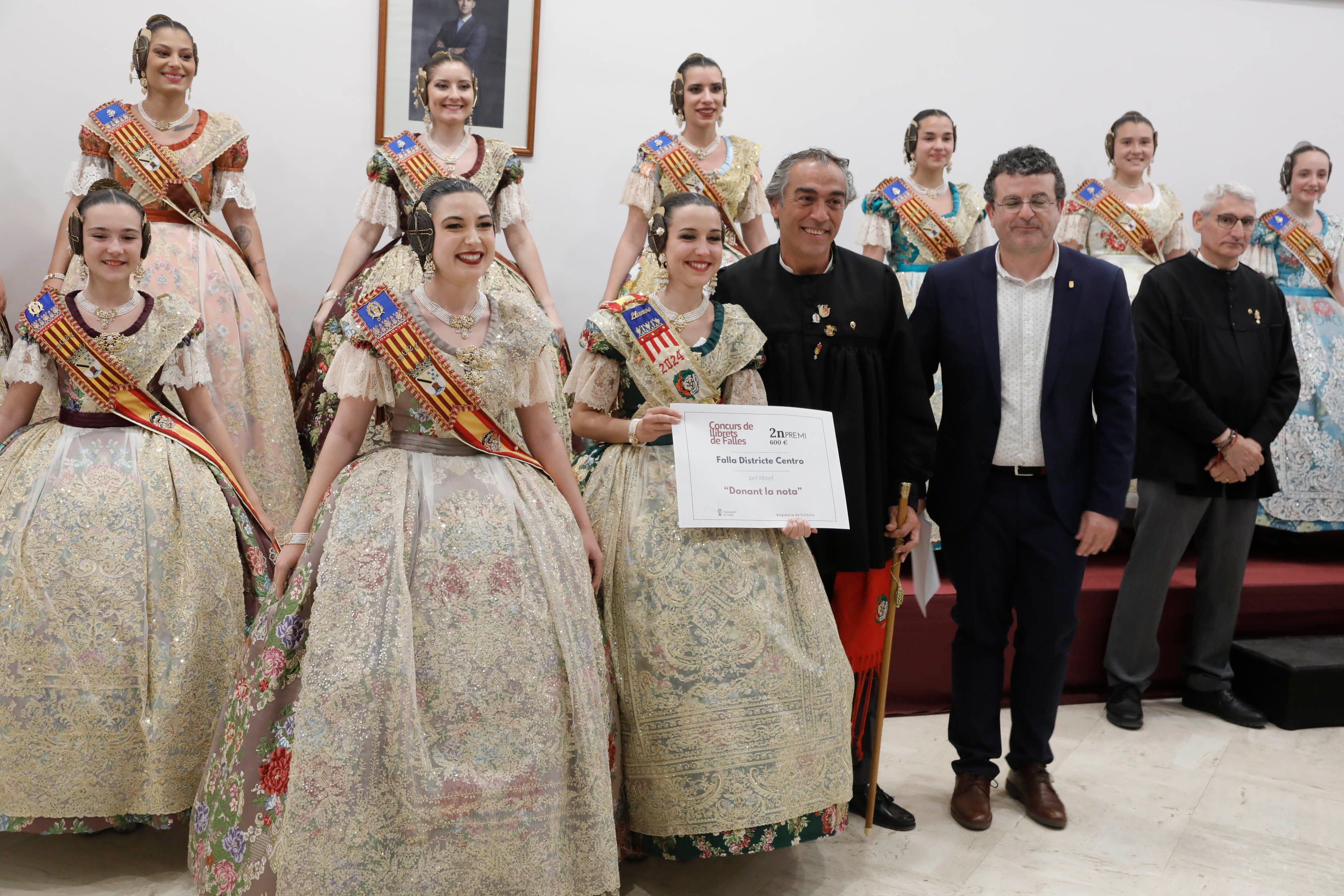 Entrega de los premios de las Fallas de Dénia