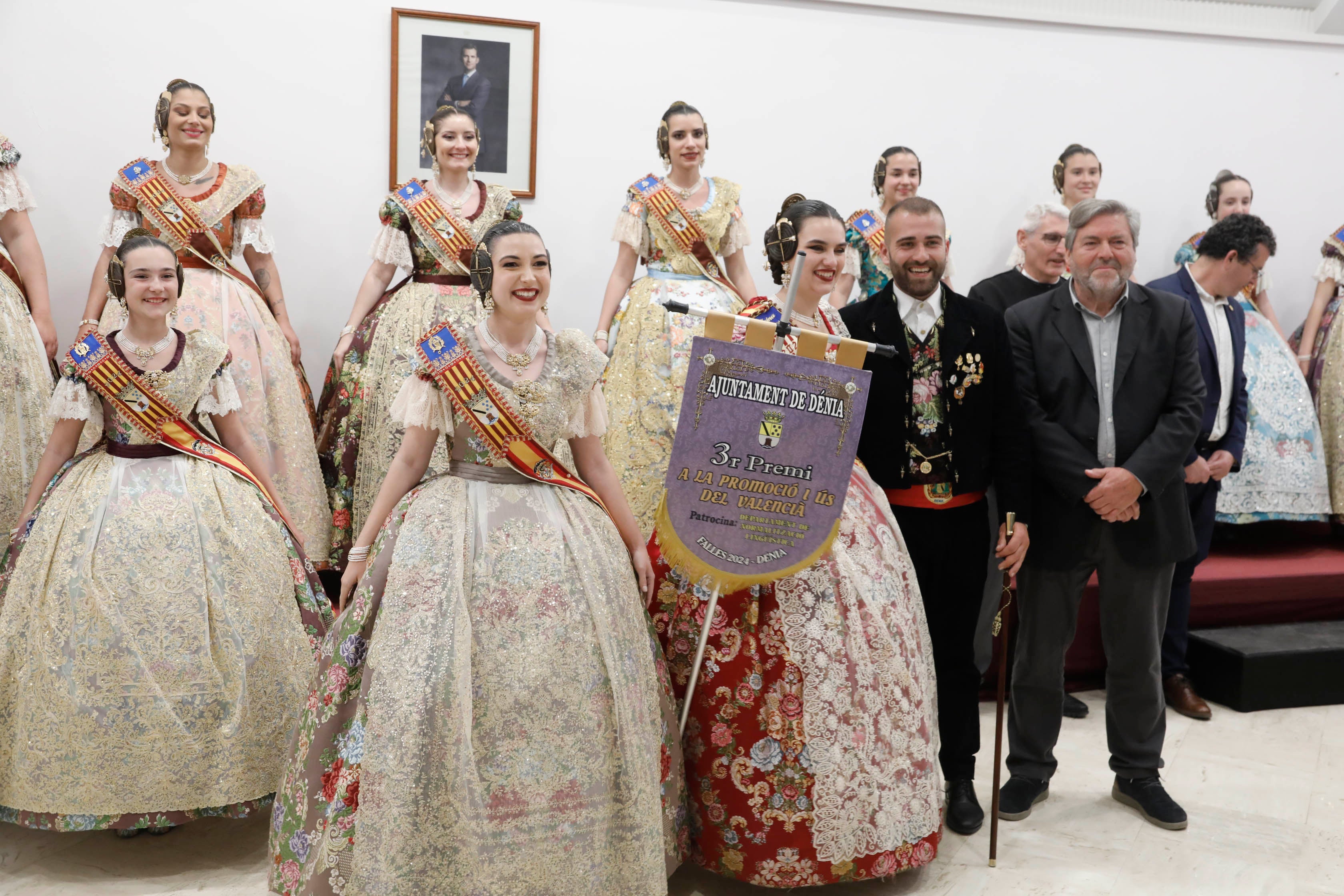 Entrega de los premios de las Fallas de Dénia