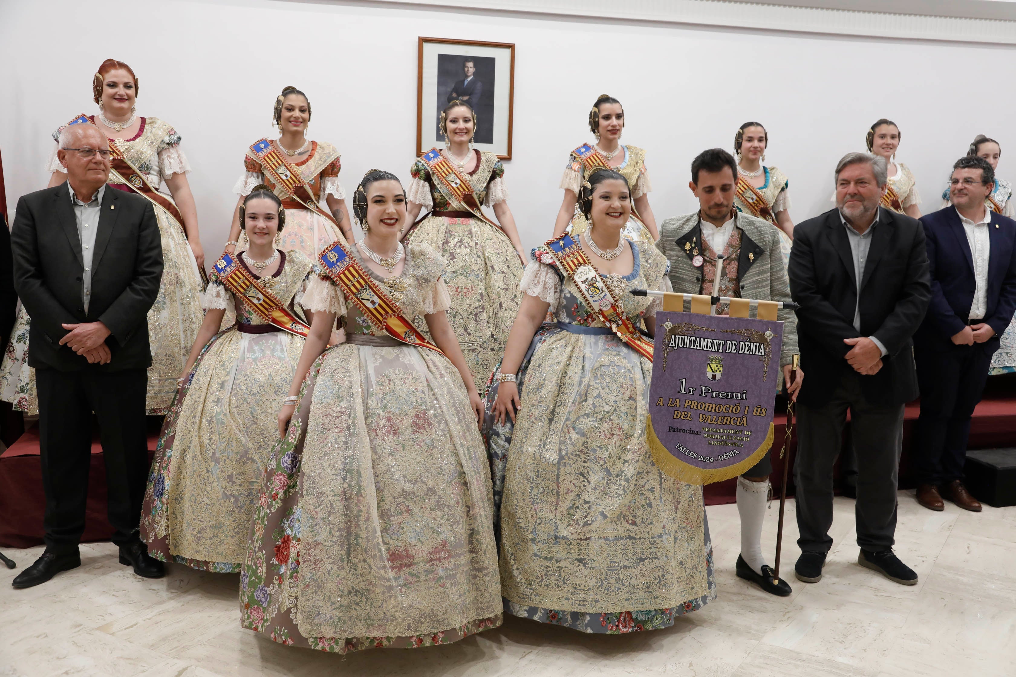 Entrega de los premios de las Fallas de Dénia