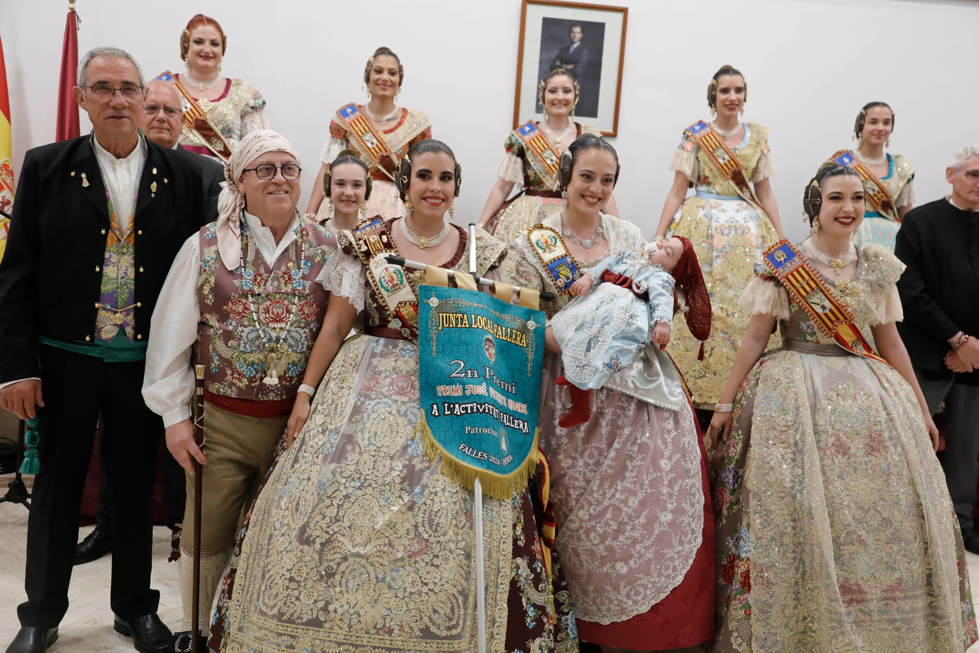 Entrega de los premios de las Fallas de Dénia