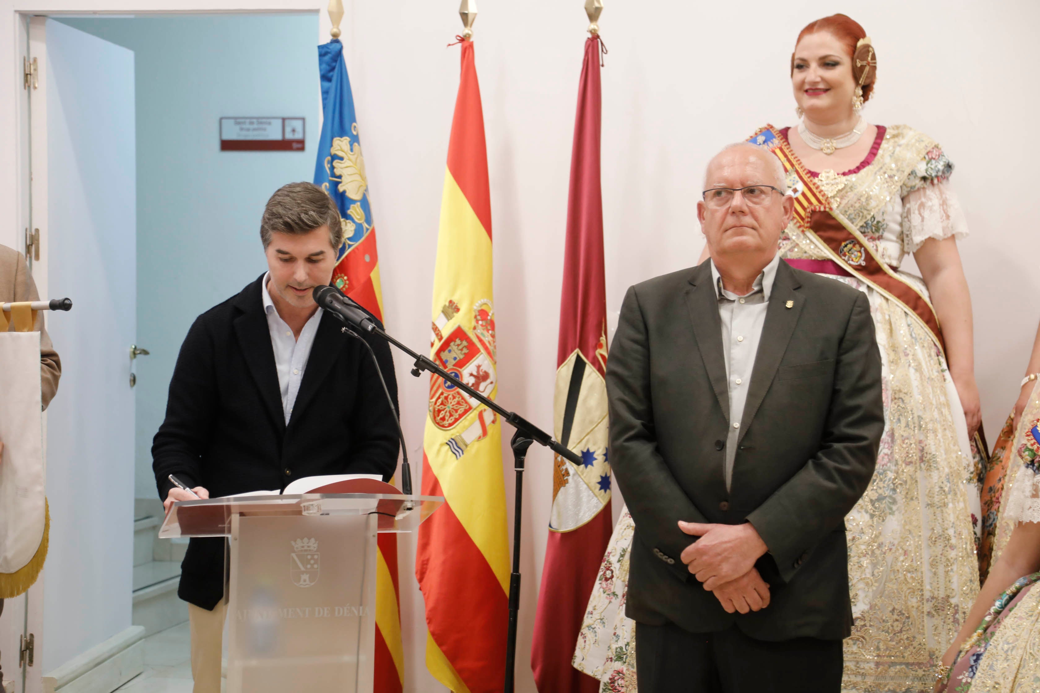 Entrega de los premios de las Fallas de Dénia