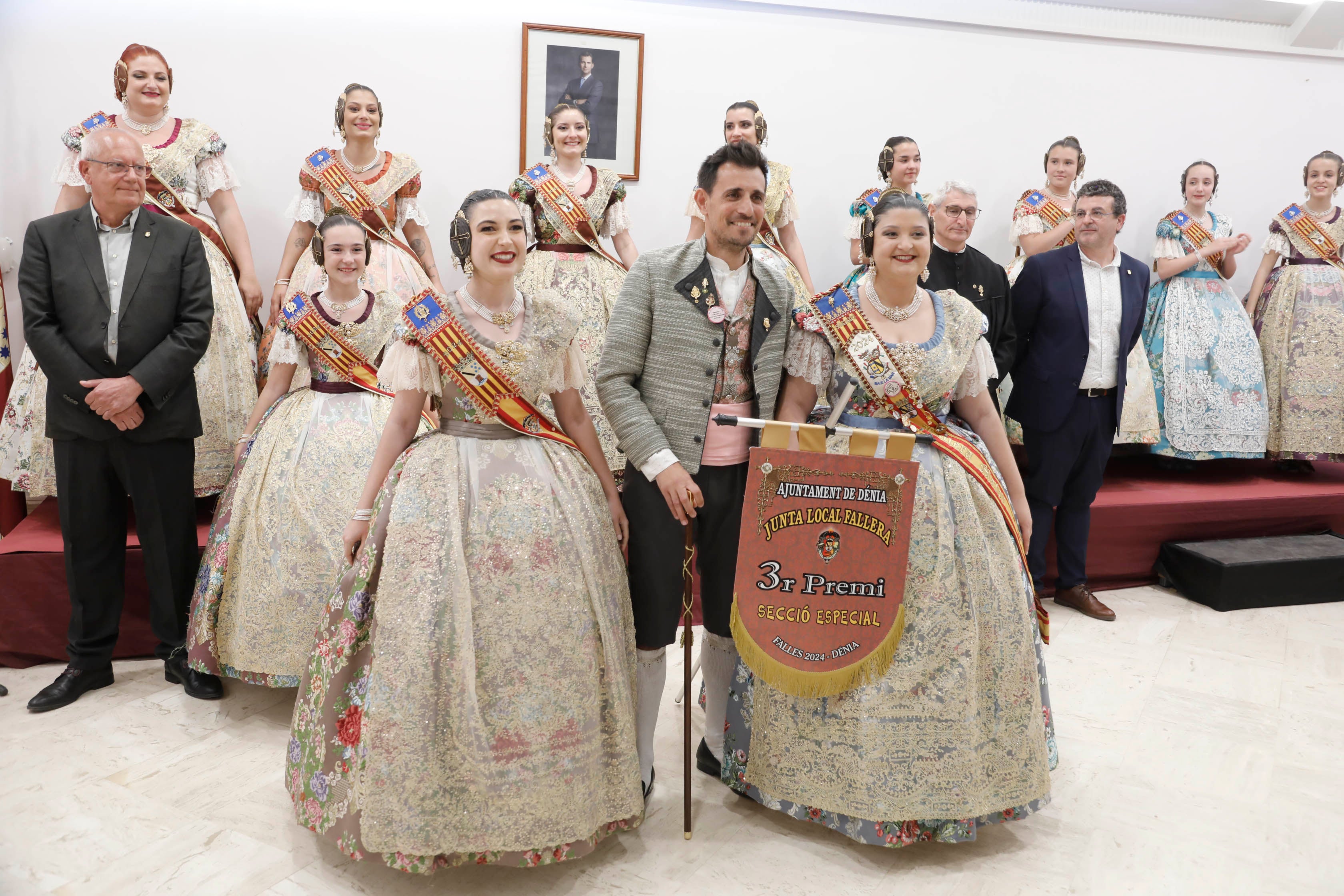 Entrega de los premios de las Fallas de Dénia