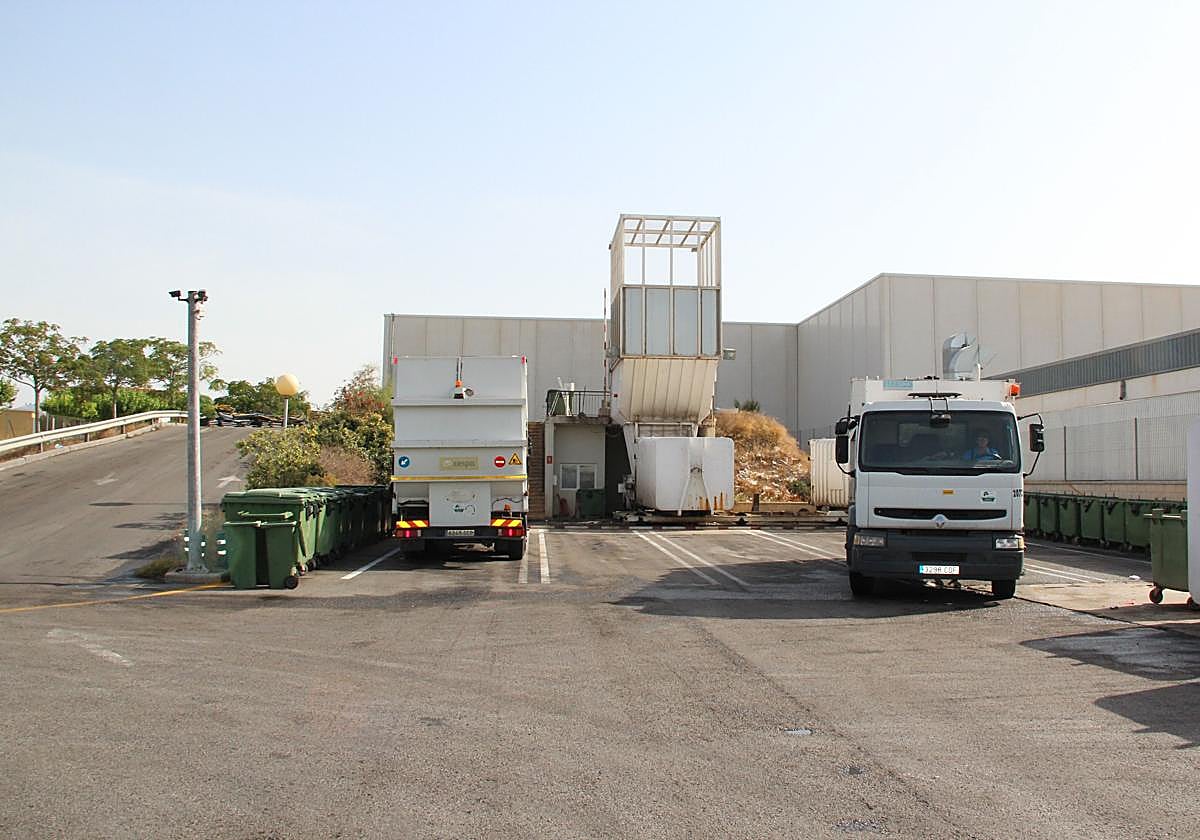 La planta de transferencia de San Vicente.