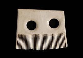 Peine de marfil que se expondrá en 'Dinastías'.