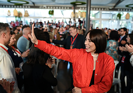 La ministra de Ciencia, Diana Morant, tras proclamarse nueva secretaria del PSPV.