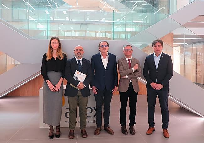 Visita institucional a Aitex.