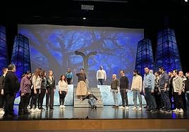 Ensayos en el Auditori Teulada Moraira.