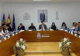 Sesión del pleno municipal de Mutxamel.