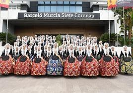 Estas son las candidatas a bellea del foc de las Hogueras de Alicante