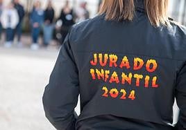 Actividad del jurado infantil con las candidatas a bellea del foc de Alicante 2024.