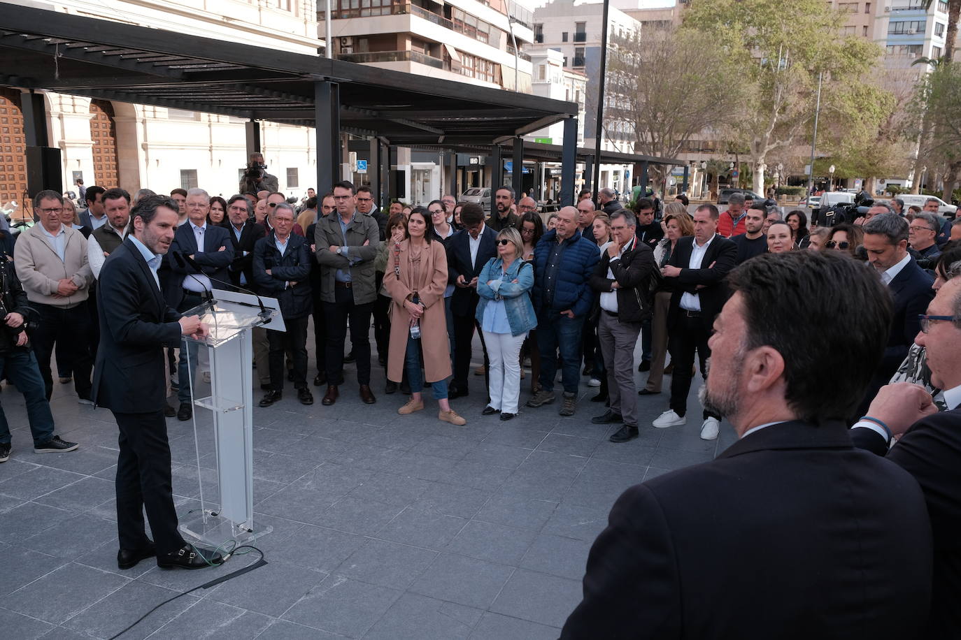 Imagen secundaria 1 - Borja Semper apunta a la infrafinanciación de Alicante como ejemplo del sectarismo de Sánchez