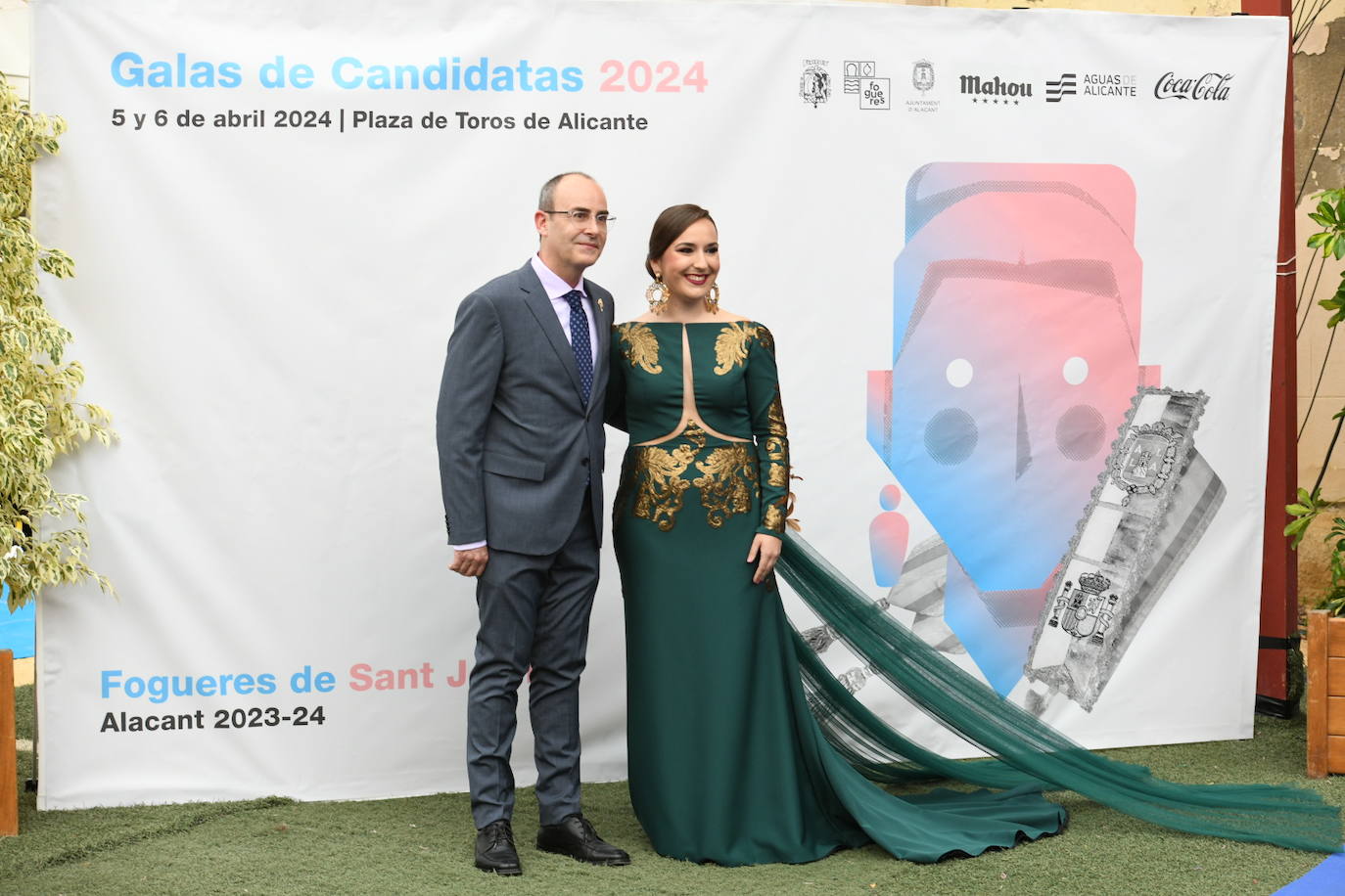 Estos son los vestidos en la gala de las candidatas a bellea del foc