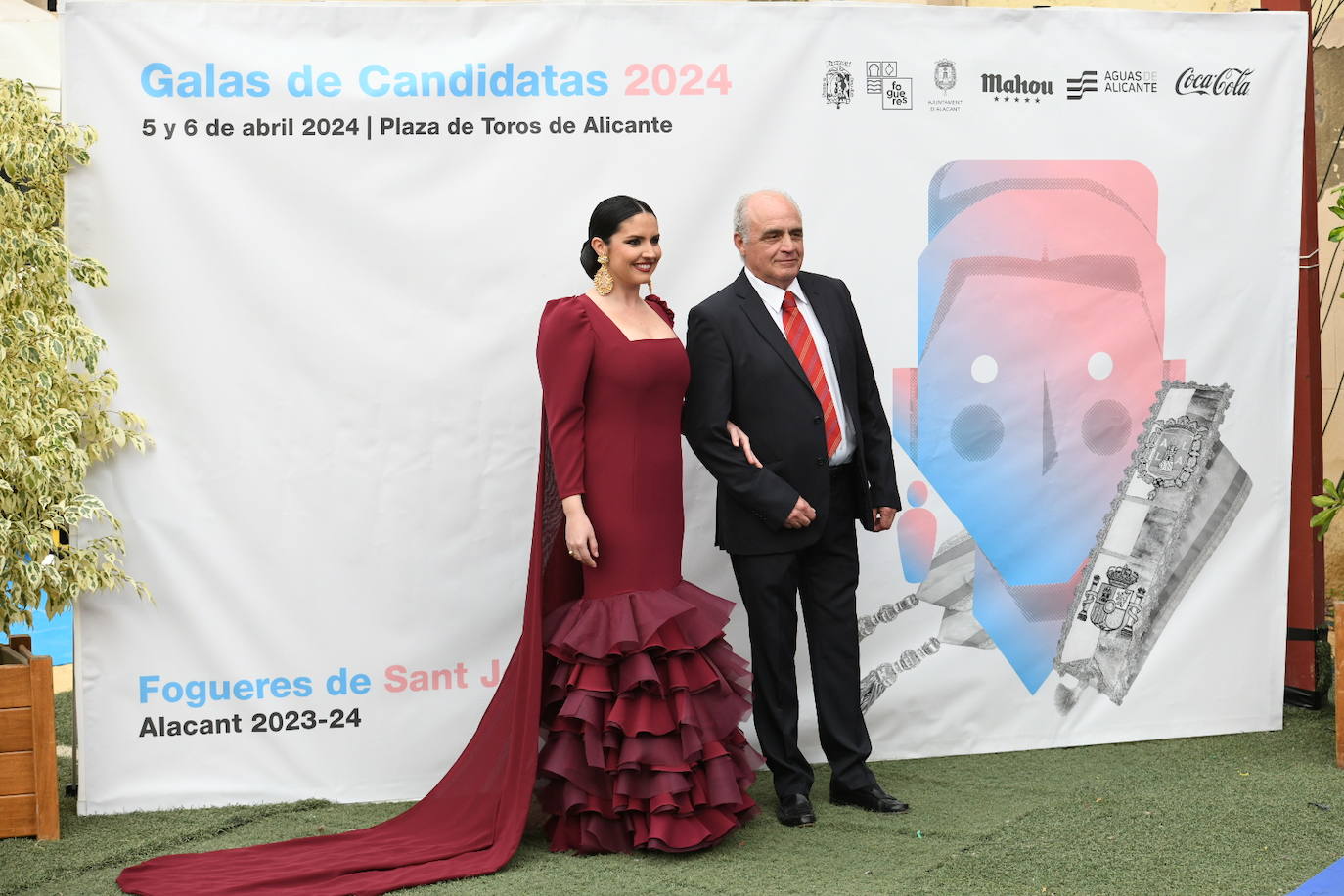 Estos son los vestidos en la gala de las candidatas a bellea del foc