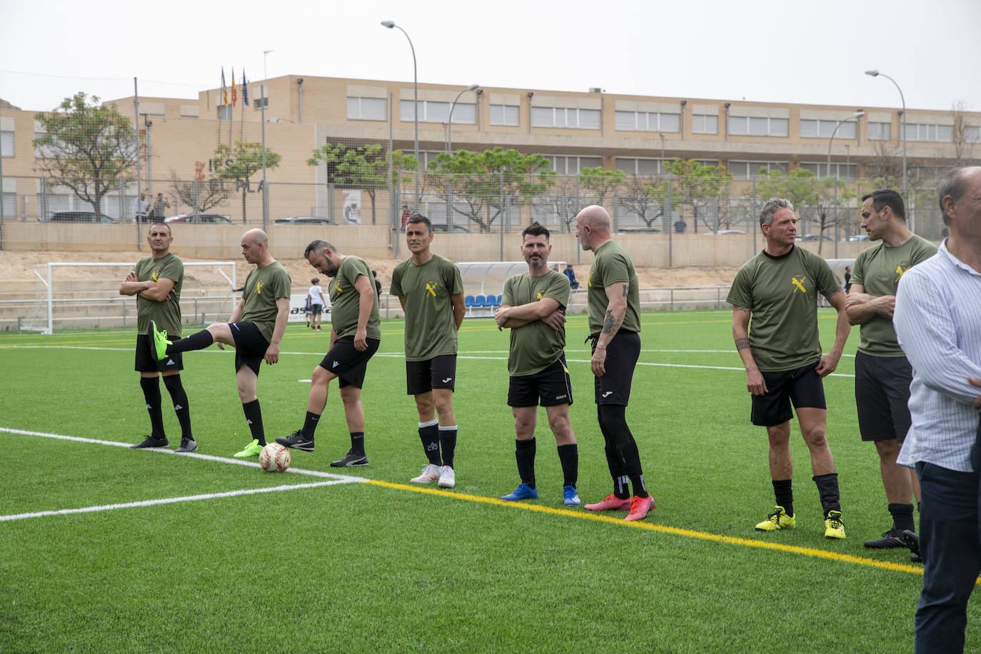 Así ha sido el partido de fútbol de Pueblo Gitano y Guardia Civil