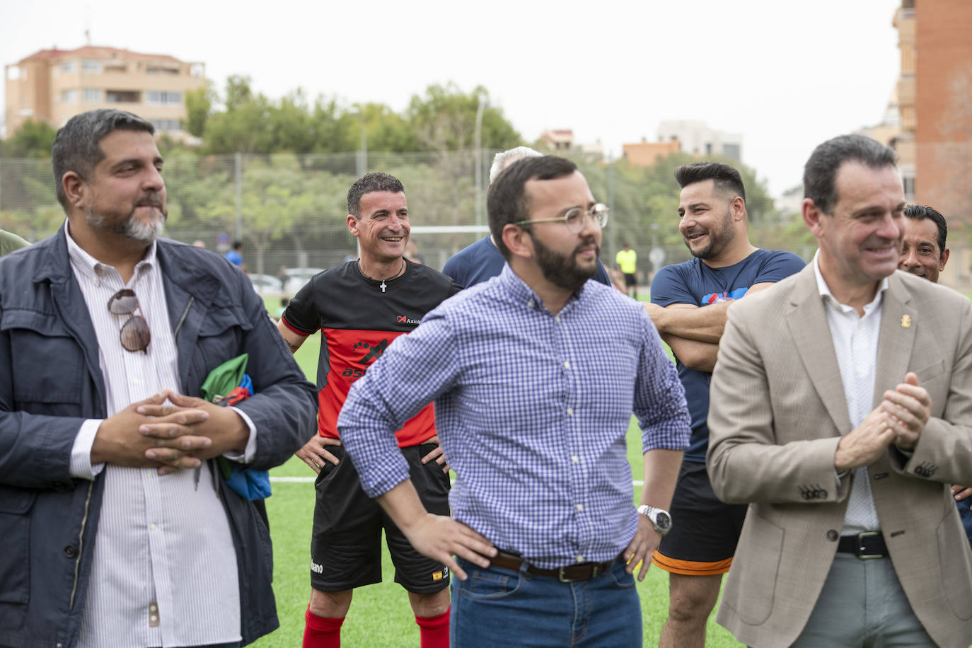 Así ha sido el partido de fútbol de Pueblo Gitano y Guardia Civil
