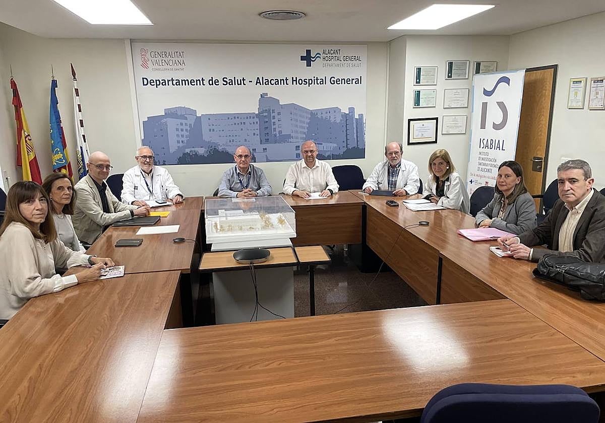 Reunión de trabajo del equipo directivo de la Agrupación Sanitaria Interdepartamental (ASI) Alicante-Centro.
