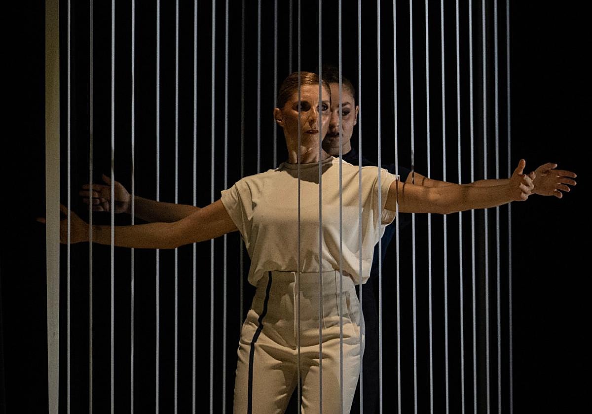 Asun Noales en el espectáculo 'Sempere', candidato a los premios Max.