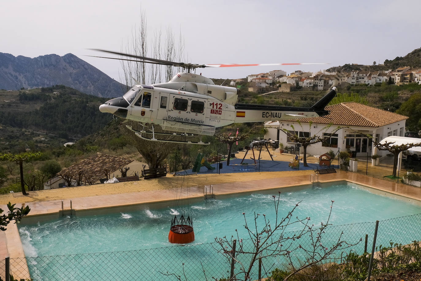 El incendio de Tárbena en imágenes