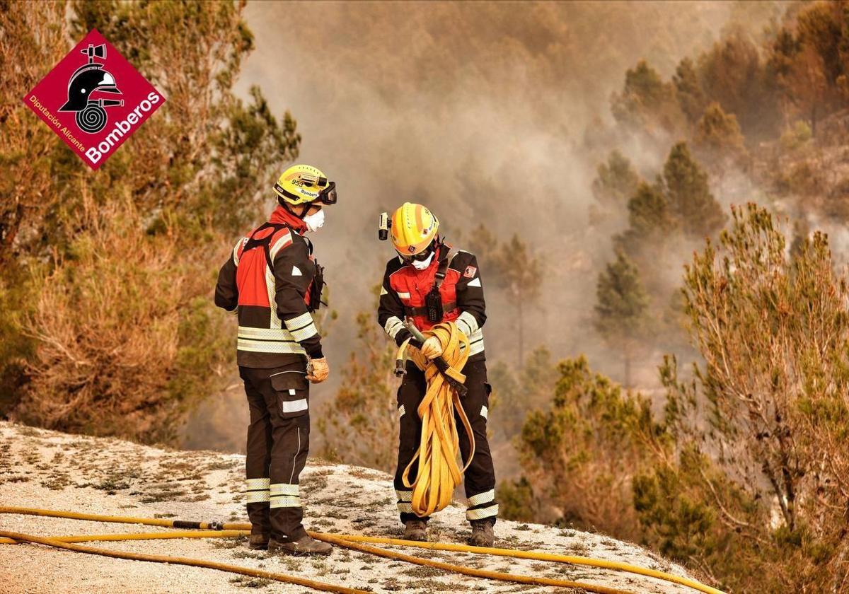 Incendio de Tárbena.