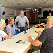 Los desalojados por el fuego de Tárbena podrían volver esta tarde a sus casas