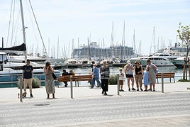 Alicante se llena de cruceristas