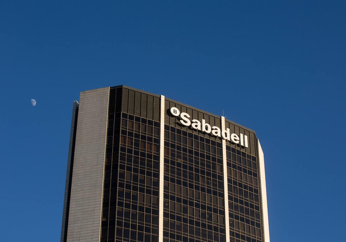 Edificio del Sabadell en Barcelona.