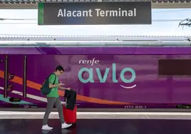 Tren Avlo en Alicante.