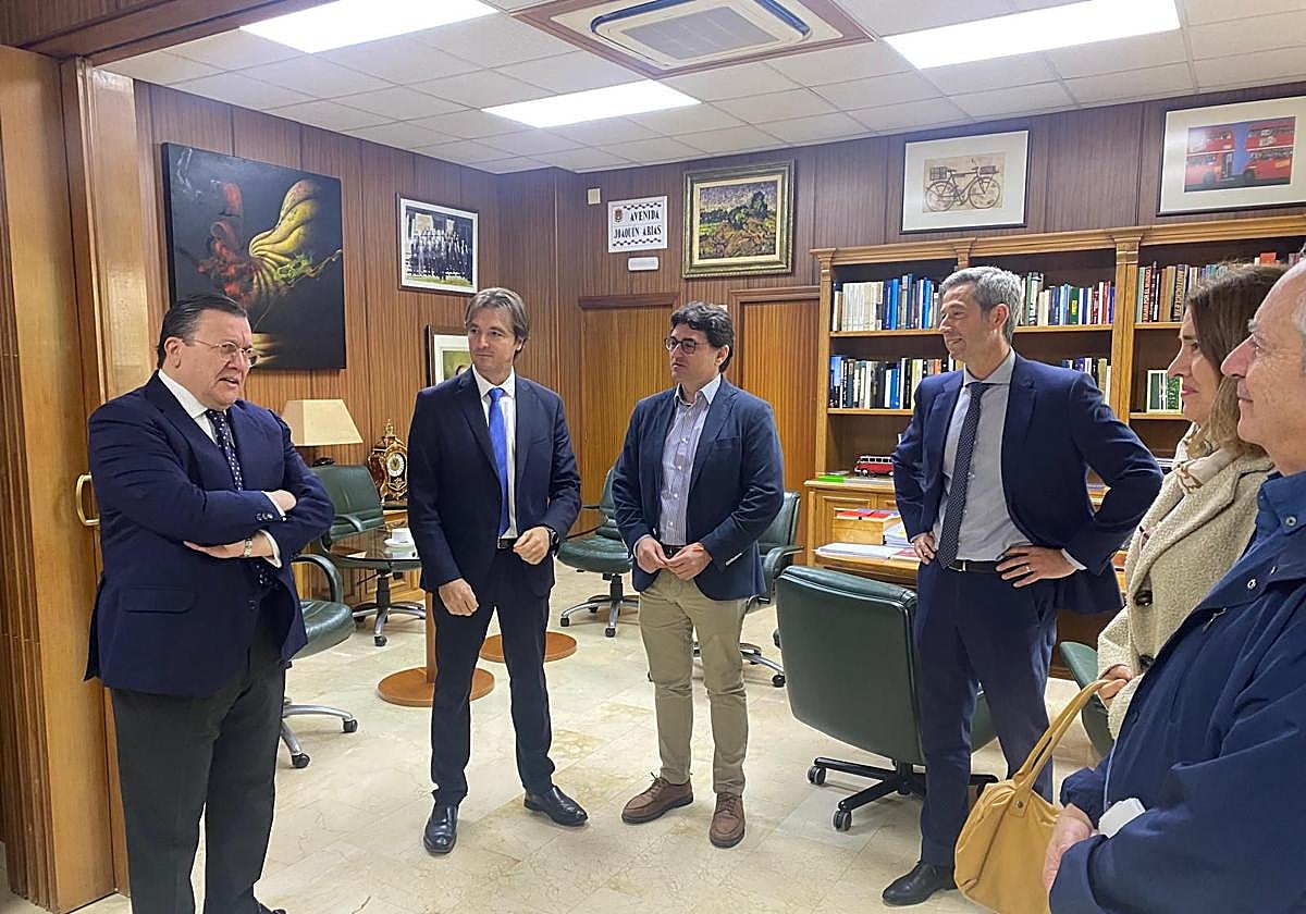 Visita de la delegación de Albacete a las instalaciones de Vectalia Mia.