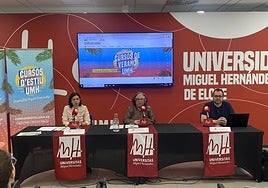 La presentación de los cursos veraniegos ha tenido lugar este viernes.