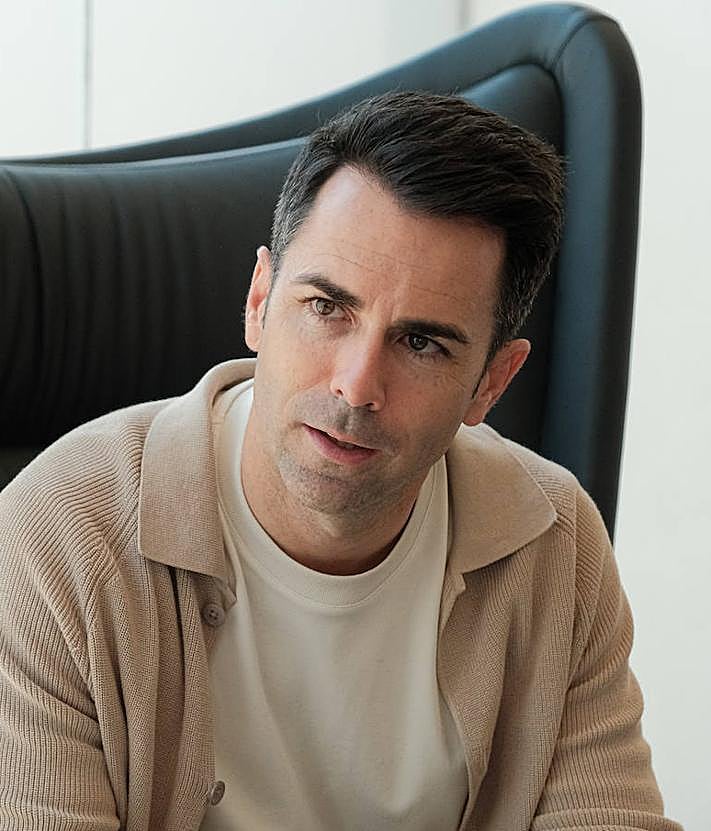 Imagen secundaria 2 - Francisco Marchena durante la entrevista.