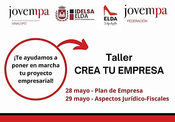 Carcel del ciclo de talleres 'Crea tu empresa'.