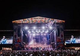 Escenario del Spring Festival en Alicante.