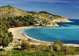 Imagen de la playa de El Torres en La Vila Joiosa