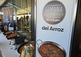 Jornadas Gastronómicas del Arroz organizadas por el Corte Inglés.