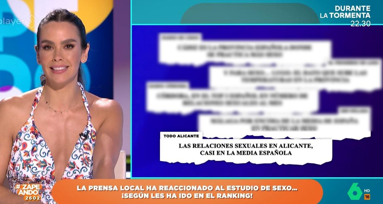 Titular de TodoAlicante.es en el programa Zapeando.