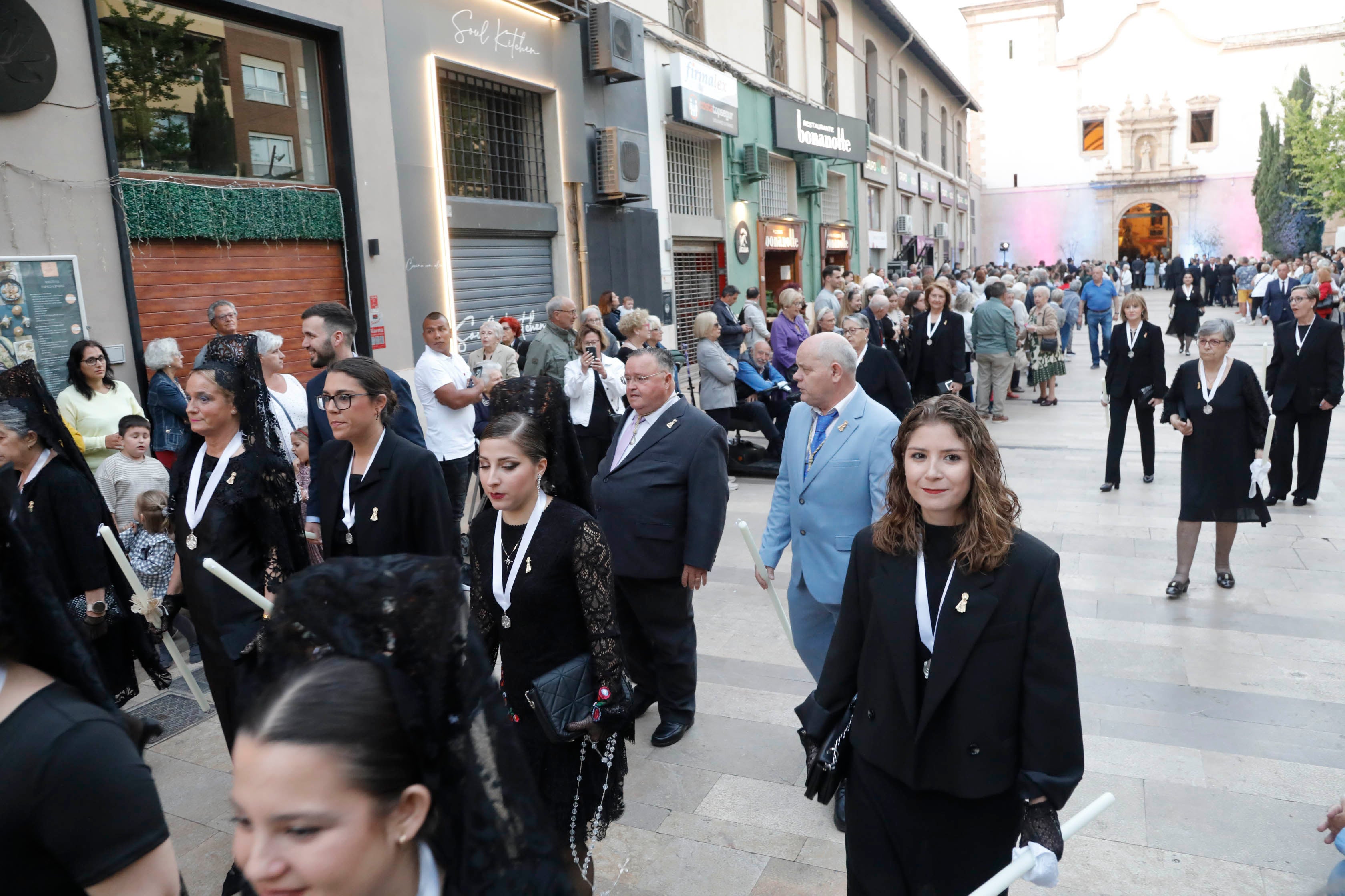 Dénia se rinde ante la Virgen de los Desamparados