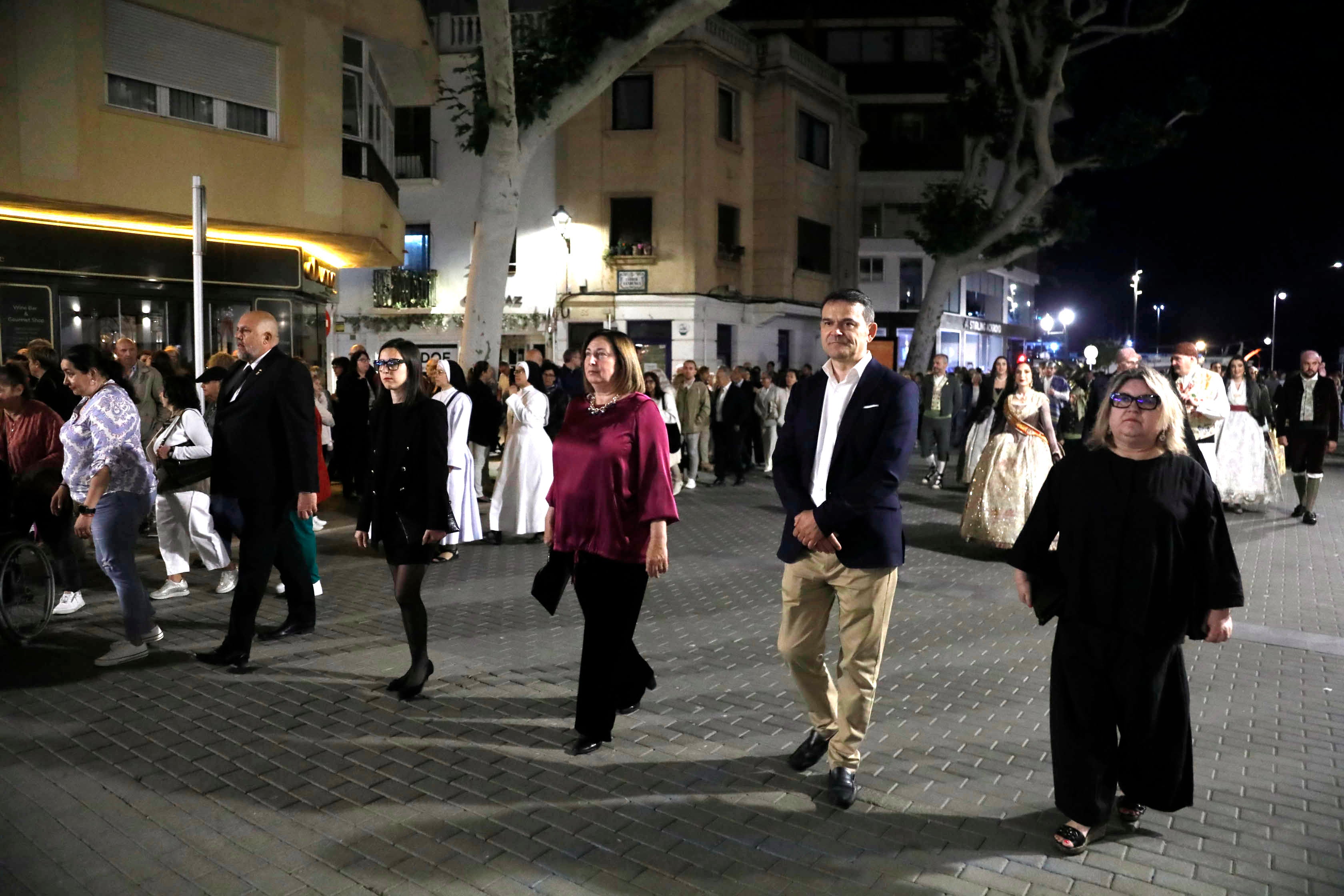 Dénia se rinde ante la Virgen de los Desamparados