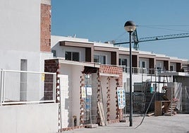 Construcción de viviendas en Alicante.