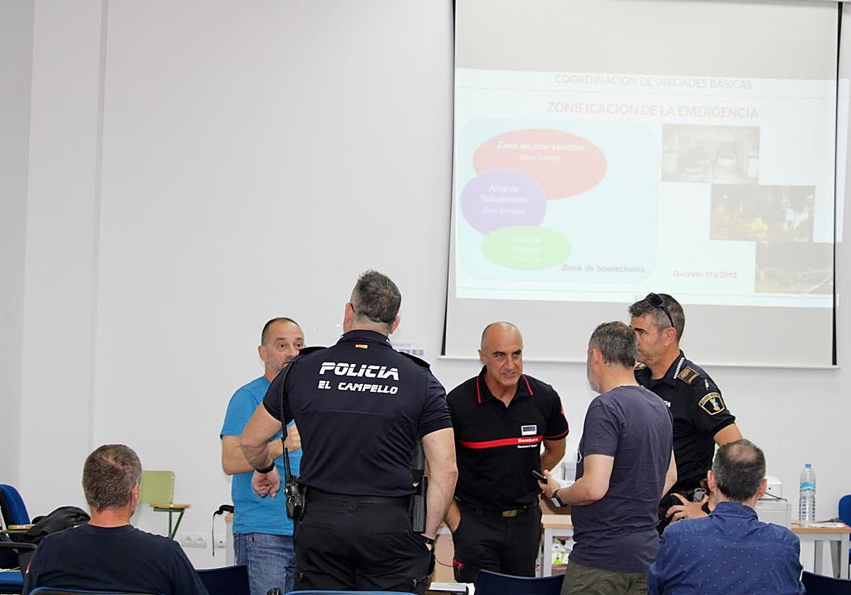 Imagen de una de las reuniones donde se ultima el Protocolo de Actuación Conjunta (PCA).