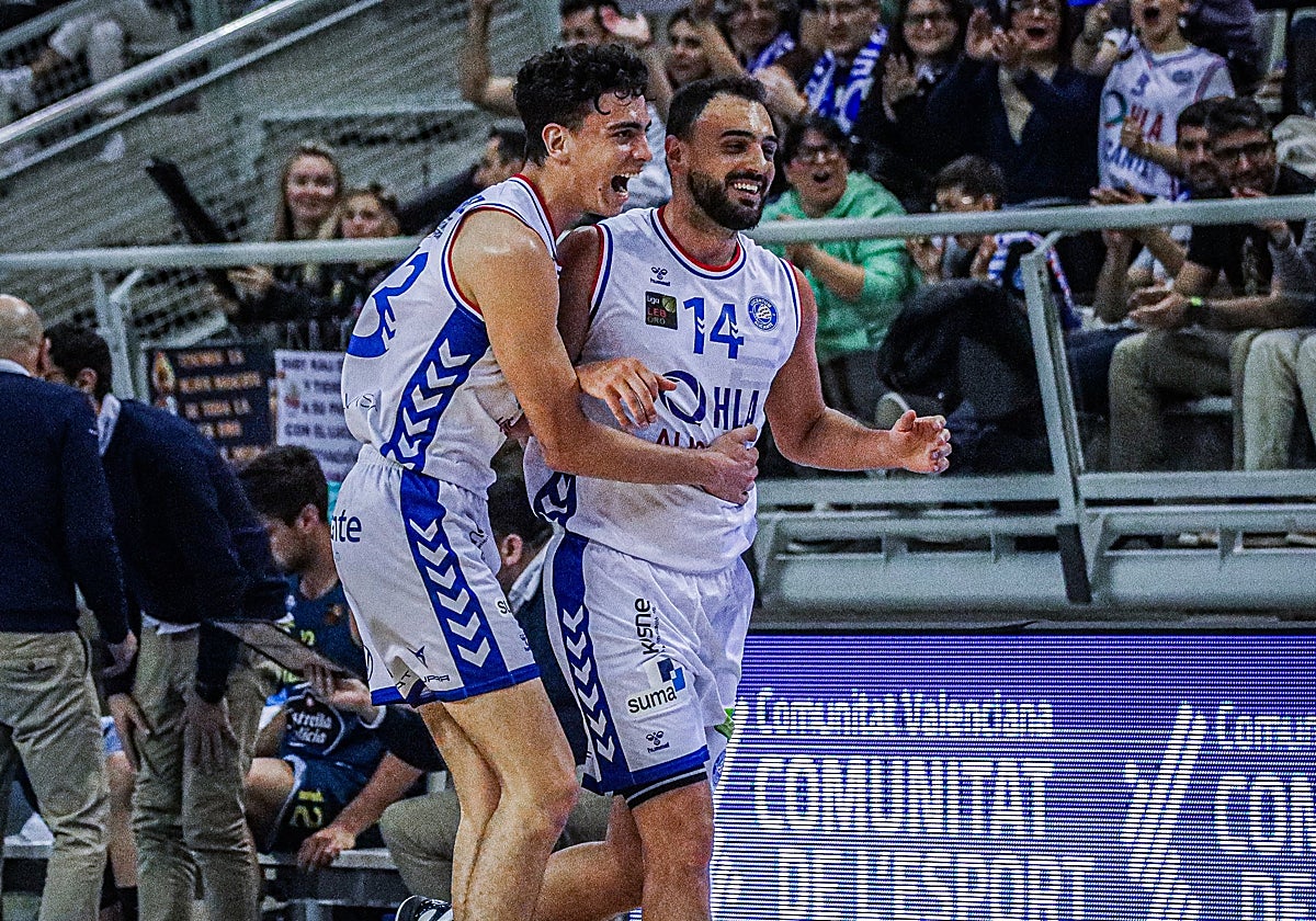 Imagen de un partido reciente del HLA Alicante.